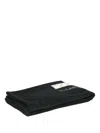 Elisabetta Franchi La Mia Bambina Logo-embroidered Towel (155cm X 90cm) In Black