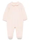 Elisabetta Franchi La Mia Bambina Logo-patch Pajamas In Pink