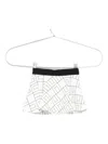 Elisabetta Franchi La Mia Bambina Monogram-print Skirt In Black