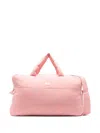 Elisabetta Franchi La Mia Bambina Mum Changing Bag In Pink