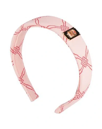 Elisabetta Franchi Babies'  La Mia Bambina Newborn Girl Hair Accessory Pink Size - Textile Fibers In Multi