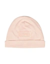 Elisabetta Franchi La Mia Bambina Newborn Girl Hat Blush Size 3 Cotton In Neutral