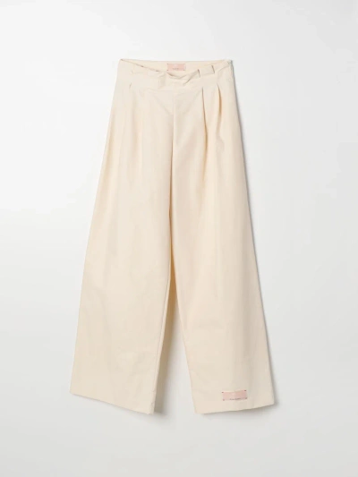 Elisabetta Franchi La Mia Bambina Pants  Kids Color Beige