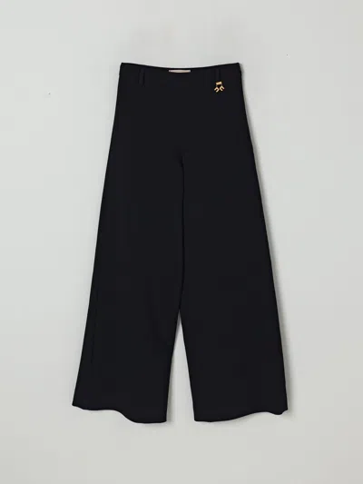 ELISABETTA FRANCHI LA MIA BAMBINA PANTS ELISABETTA FRANCHI LA MIA BAMBINA KIDS COLOR BLACK,H21877002