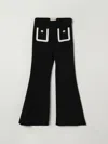 Elisabetta Franchi La Mia Bambina Pants  Kids Color Black In Black