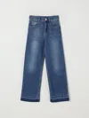 Elisabetta Franchi La Mia Bambina Pants  Kids Color Blue In Blue