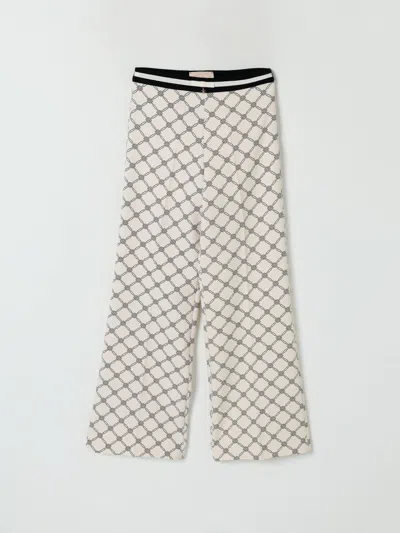 Elisabetta Franchi La Mia Bambina Pants  Kids Color Butter In White