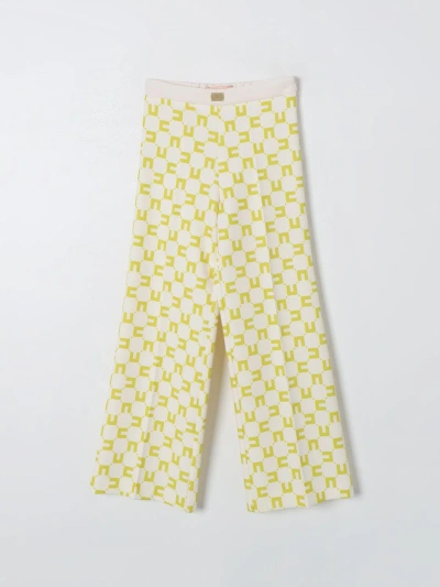Elisabetta Franchi La Mia Bambina Pants  Kids Color Cedar In Cedar