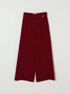 Elisabetta Franchi La Mia Bambina Pants  Kids Color Cherry In Red