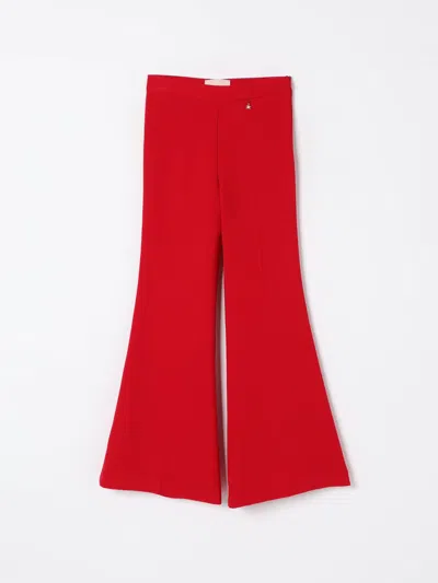 Elisabetta Franchi La Mia Bambina Pants  Kids Color Red