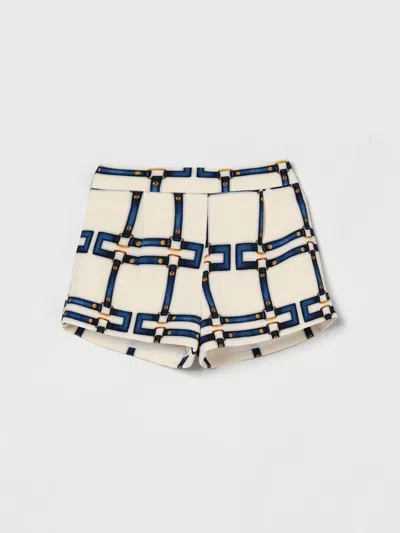 Elisabetta Franchi La Mia Bambina Pants Kids  In Neutral