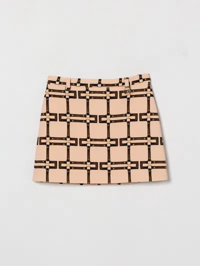 Elisabetta Franchi La Mia Bambina Skirt Kids Color Pink