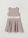 Elisabetta Franchi La Mia Bambina Romper  Kids Color Blush Pink In Pink