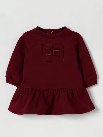 ELISABETTA FRANCHI LA MIA BAMBINA ROMPER ELISABETTA FRANCHI LA MIA BAMBINA KIDS COLOR CHERRY,H21906244