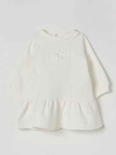 Elisabetta Franchi La Mia Bambina Babies' Romper  Kids Color Ivory In White