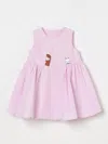 Elisabetta Franchi La Mia Bambina Romper  Kids Color Pink In Pink