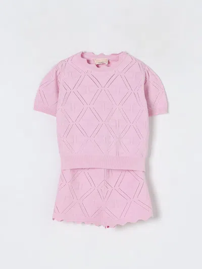 Elisabetta Franchi La Mia Bambina Babies' Romper  Kids Color Pink