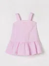 Elisabetta Franchi La Mia Bambina Romper  Kids Color Pink In Pink