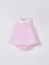 Elisabetta Franchi La Mia Bambina Romper  Kids Color Quartz