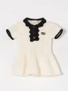 Elisabetta Franchi La Mia Bambina Strampler  Kinder Farbe Yellow Cream In Yellow Cream
