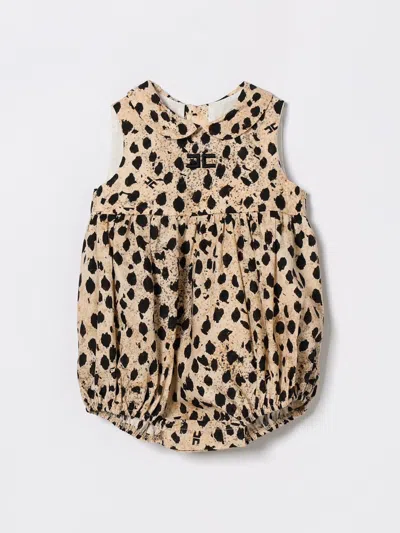 Elisabetta Franchi La Mia Bambina Babies' Romper Kids  In Neutral