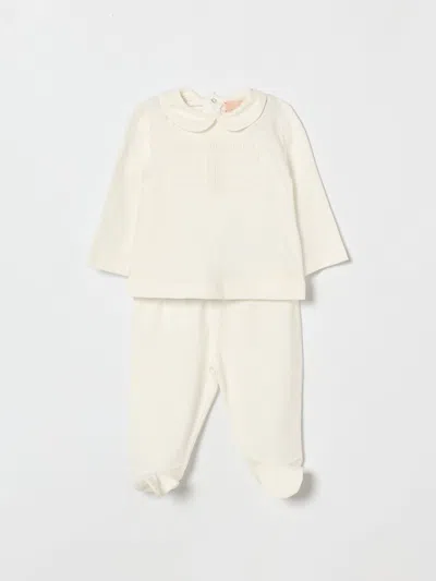 Elisabetta Franchi La Mia Bambina Babies' Romper Kids  In Neutral