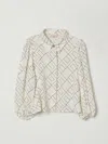 Elisabetta Franchi La Mia Bambina Shirt  Kids Color Butter In White