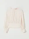 Elisabetta Franchi La Mia Bambina Shirt  Kids Color Milk In Pink