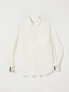 Elisabetta Franchi La Mia Bambina Shirt  Kids Color White In White