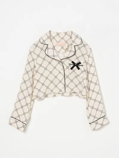 Elisabetta Franchi La Mia Bambina Shirt  Kids Color Yellow Cream
