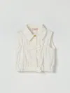 Elisabetta Franchi La Mia Bambina Shirt  Kids Color Yellow Cream