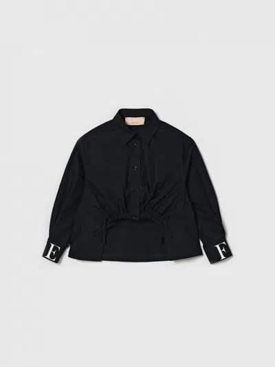 Elisabetta Franchi La Mia Bambina Shirt Kids  In Black