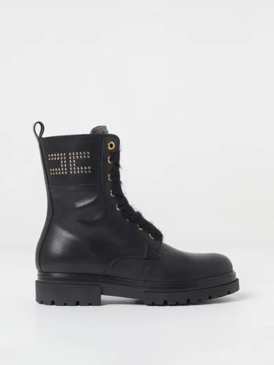 Elisabetta Franchi La Mia Bambina Shoes  Kids Color Black In Schwarz
