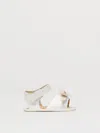 Elisabetta Franchi La Mia Bambina Shoes  Kids Color White In White