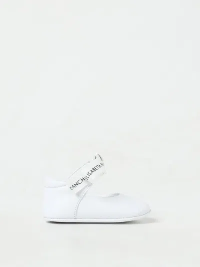 Elisabetta Franchi La Mia Bambina Shoes  Kids Color White