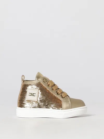Elisabetta Franchi La Mia Bambina Shoes Kids Color Yellow In Gold