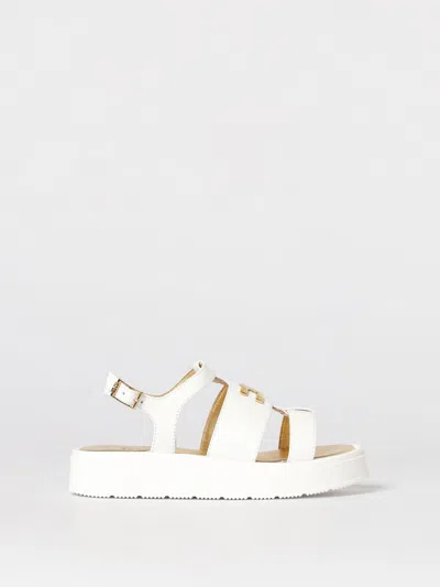 Elisabetta Franchi La Mia Bambina Shoes Kids  In White