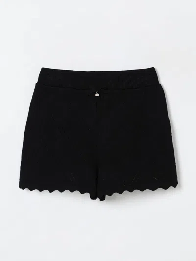 Elisabetta Franchi La Mia Bambina Short  Kids Color Black In Schwarz