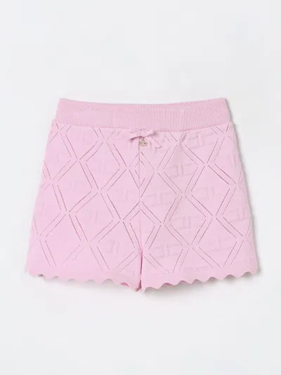 Elisabetta Franchi La Mia Bambina Shorts  Kinder Farbe Pink In Pink