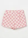 Elisabetta Franchi La Mia Bambina Short  Kids Color Pink In Pink