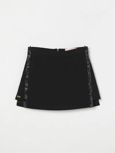 Elisabetta Franchi La Mia Bambina Skirt  Kids Color Black