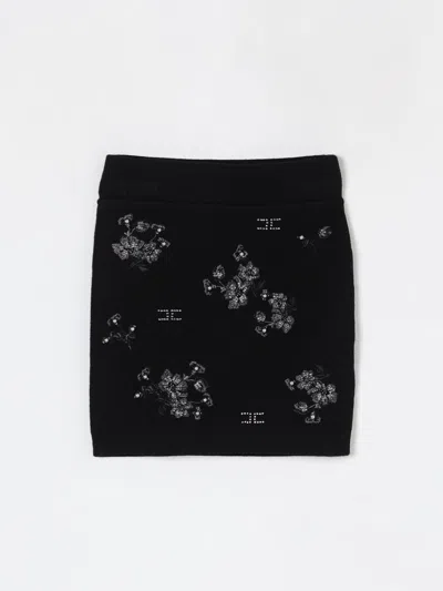 Elisabetta Franchi La Mia Bambina Skirt  Kids Color Black