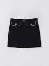 Elisabetta Franchi La Mia Bambina Skirt  Kids Color Black In Black