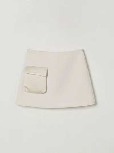 Elisabetta Franchi La Mia Bambina Skirt  Kids Color Ivory In White