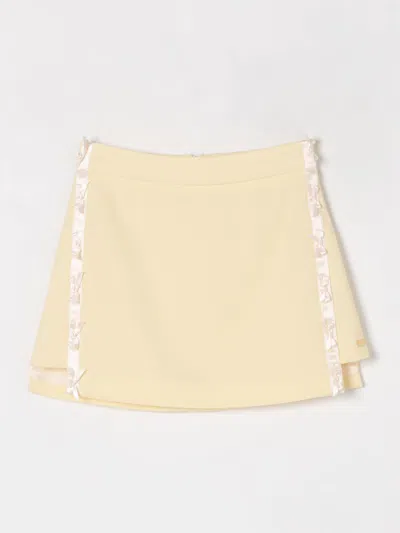 Elisabetta Franchi La Mia Bambina Kids' Rock  Kinder Farbe Zitronengelb