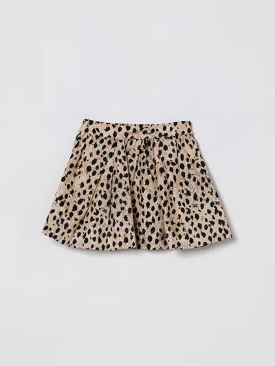 Elisabetta Franchi La Mia Bambina Babies' Skirt  Kids Color Multicolor In Brown
