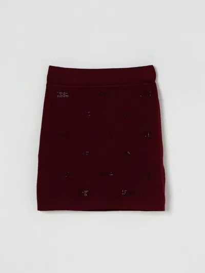 Elisabetta Franchi La Mia Bambina Skirt  Kids Color Red