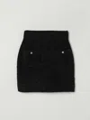 Elisabetta Franchi La Mia Bambina Skirt  Kids Color Black In Animal Print