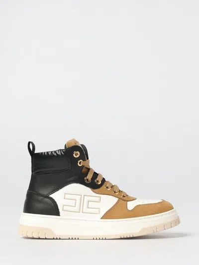ELISABETTA FRANCHI LA MIA BAMBINA SNEAKERS ELISABETTA FRANCHI LA MIA BAMBINA KIDS COLOR BEIGE,430616022