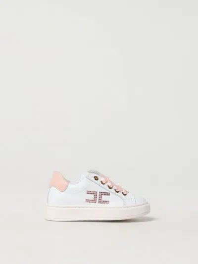 Elisabetta Franchi La Mia Bambina Sneakers  Kids Color White 1 In ホワイト 1